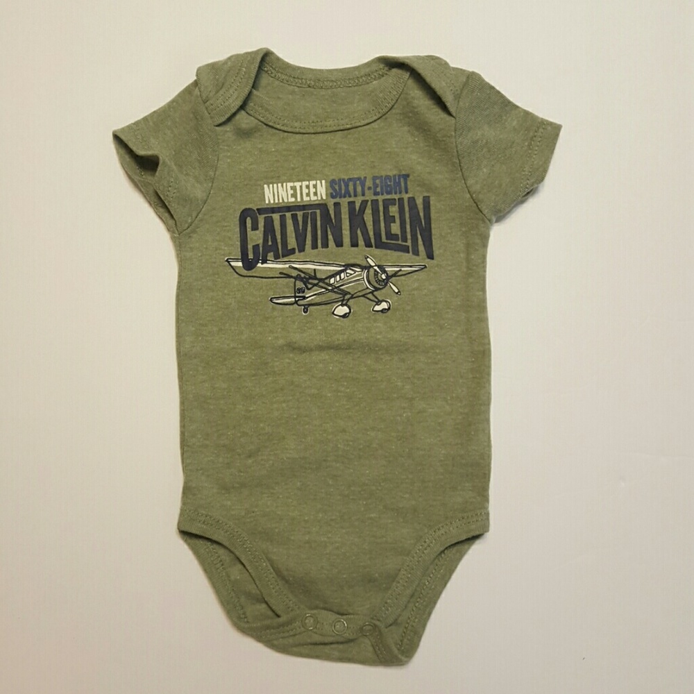 Calvin Klein Nineteen Sixty-eight Airplane Onesie